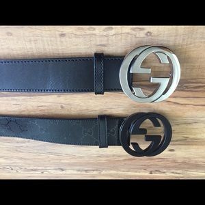 Authentic GUCCI belts (2)